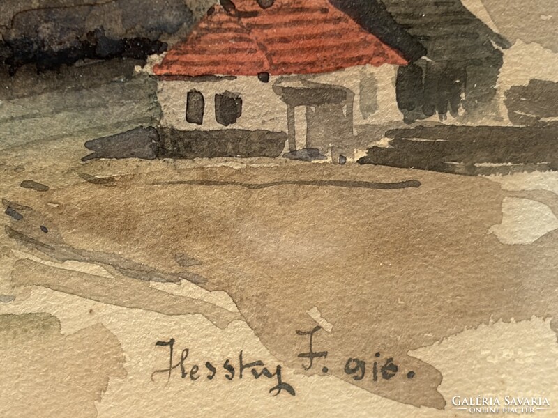 Hessky Iván (1890-1950) Tata 1916