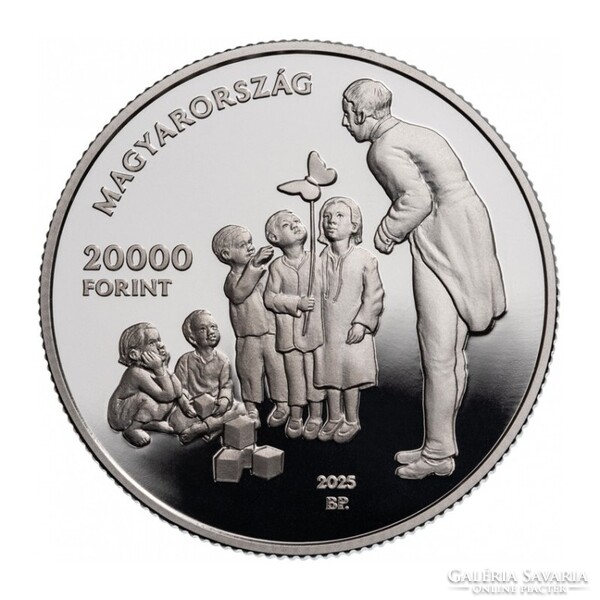 Magyarország,20000 forint 2025 PP - Brunszvik Teréz UNC ezüst 31.46g925
