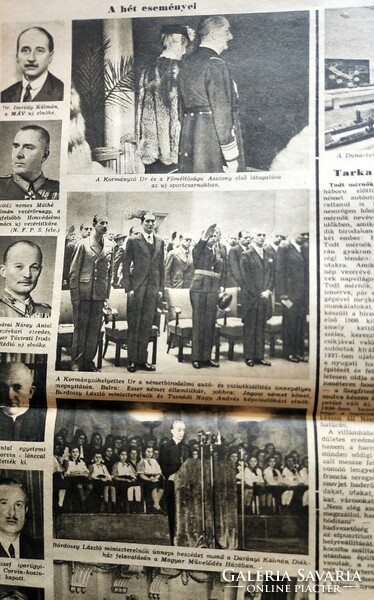 1943 KÉPES VASÁRNAP AMERIKA LÉGVÉDELME - HORTHY MAGYAR KATONA KELETI FRONT II. VILÁGHÁBORÚ