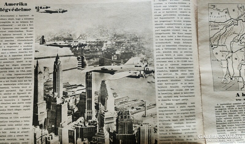 1943 KÉPES VASÁRNAP AMERIKA LÉGVÉDELME - HORTHY MAGYAR KATONA KELETI FRONT II. VILÁGHÁBORÚ