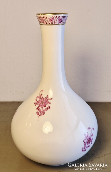 HERENDI APPONYI MINTÁS PORCELÁN POCAKOS VÁZA /HIBÁTLAN/