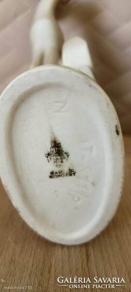 Porcelán Őzcsalád szett – Zsolnay Őz gidájával + Royal Dux Őzbak (Hibátlan!)