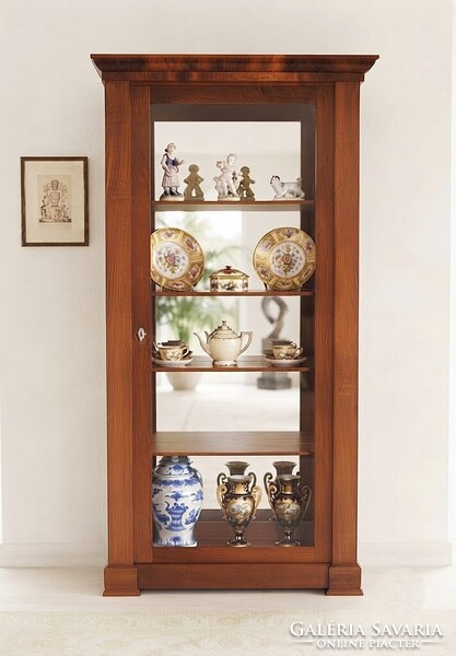 Biedermeier klasszikus vitrin  [D-06] Bútorgyártás mesterfokon!
