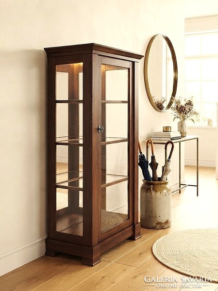 Biedermeier klasszikus vitrin  [D-06] Bútorgyártás mesterfokon!