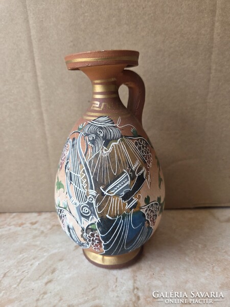 Greek-style handmade ceramic vase – Ancient mythology motif