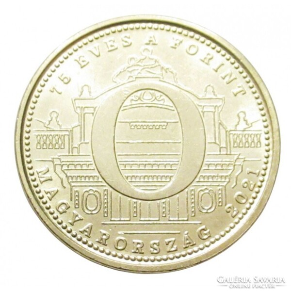 Magyarország,5 forint 2021 - 75 éves a forint - O betű aUNC+ nikkel