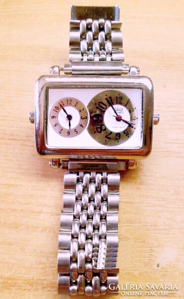 Retró női karóra: Q&Q duplex quartz, vízálló ritkaság