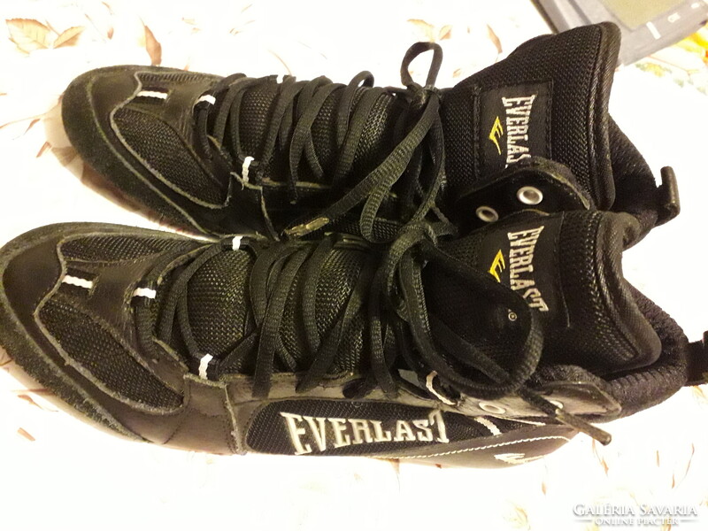 Everlast Professional Black Lace-up Sports Shoe Size 41, New