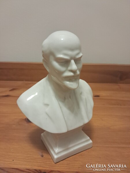 Retro Herendi porcelán Lenin szobor - 18 cm - Gyűjtői darab