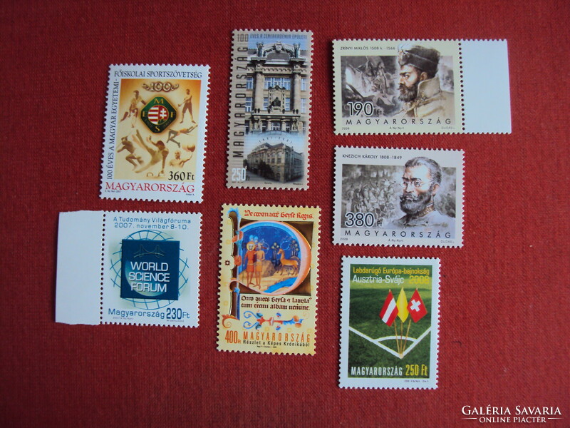 Magyar postatiszta bélyegek blokkok névértéken eladók-Sz-20