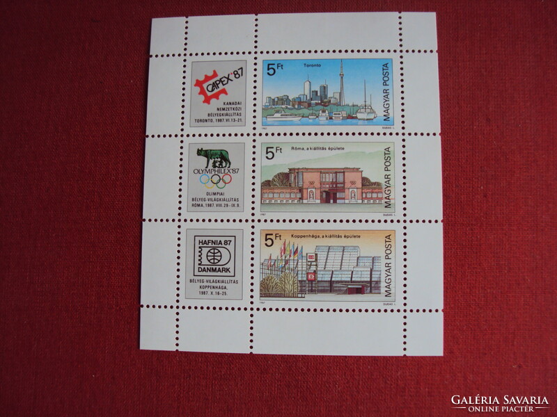 Magyar postatiszta blokkok egységárba eladók.-17