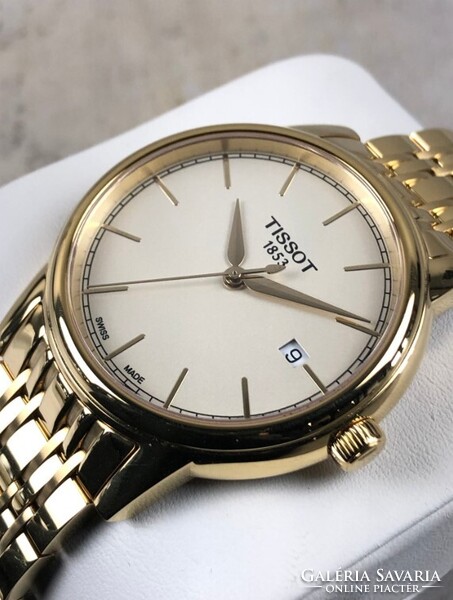 Tissot carson classic gold-plated – timeless Swiss elegance from the brand new collection!