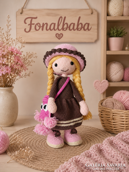 Emili, horgolt baba