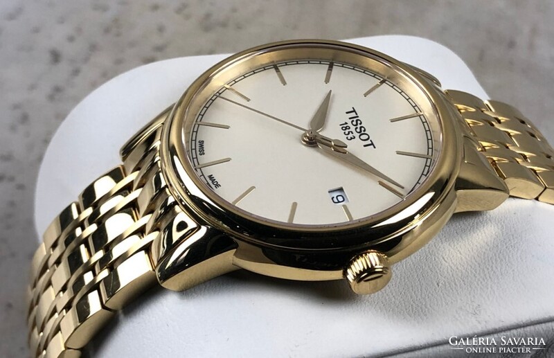 Tissot carson classic gold-plated – timeless Swiss elegance from the brand new collection!