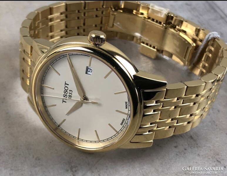 Tissot carson classic gold-plated – timeless Swiss elegance from the brand new collection!
