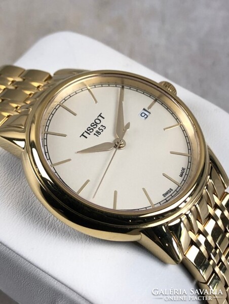 Tissot carson classic gold-plated – timeless Swiss elegance from the brand new collection!