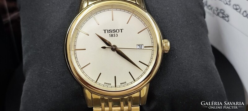 Tissot carson classic gold-plated – timeless Swiss elegance from the brand new collection!