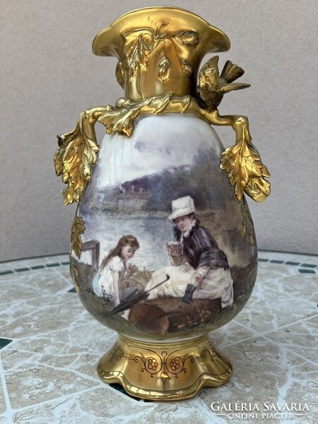 Porcelán Karaffa XIX. szazad közepe