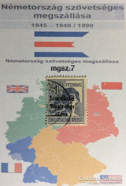 Német bėlyeg -hiánypótl. ( mgsz 7)