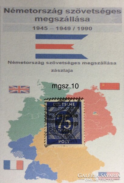 Német bėlyeg -hiánypótl. ( mgsz 10)