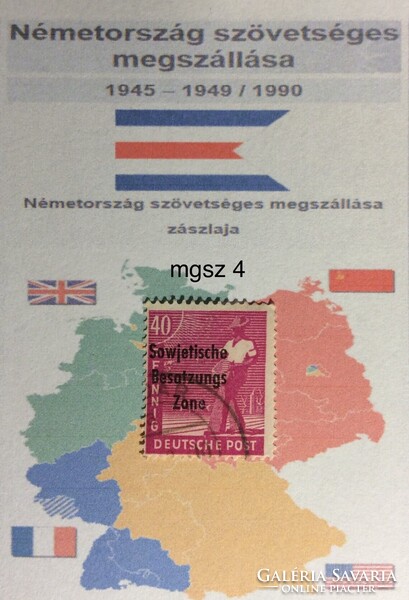 Német bėlyeg -hiánypótl. ( mgsz 4)