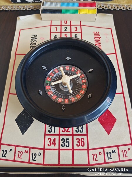 Ritka Retro Roulette San Remo társasjáték A327