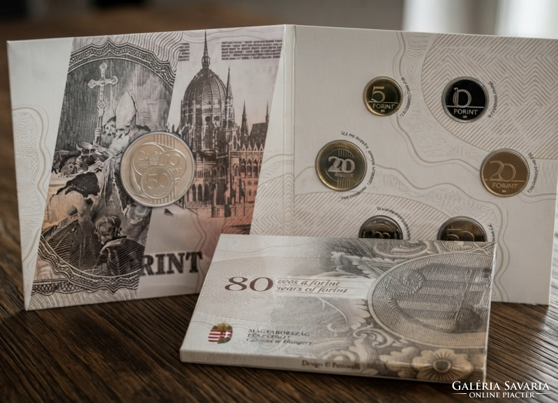 A forint bevezetésének 80. évfordulójára kiadott forgalmi sor 2026