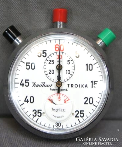 BEAUTIFUL OLD HANHART TROIKA STOPWATCH!