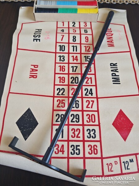 Ritka Retro Roulette San Remo társasjáték A327