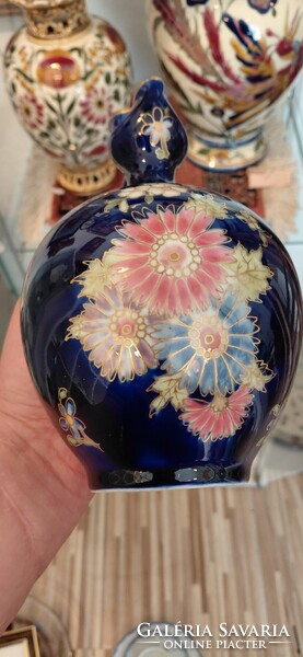 Zsolnay pecs Kancso 19 cm 1880