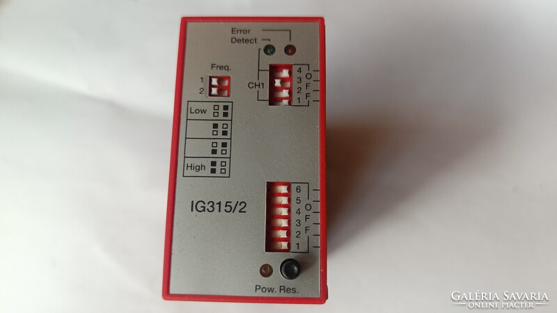 Swarco Weiss Electronic IG315/2 hurok detektor (230V) Új!