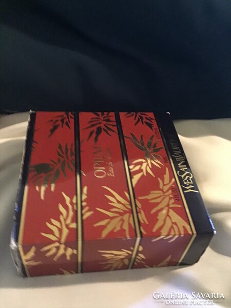 Ritka Vintage Yves Saint Laurent Opium EDT 120 ml (lakk dobozos kiadás, 1986. május 10.)