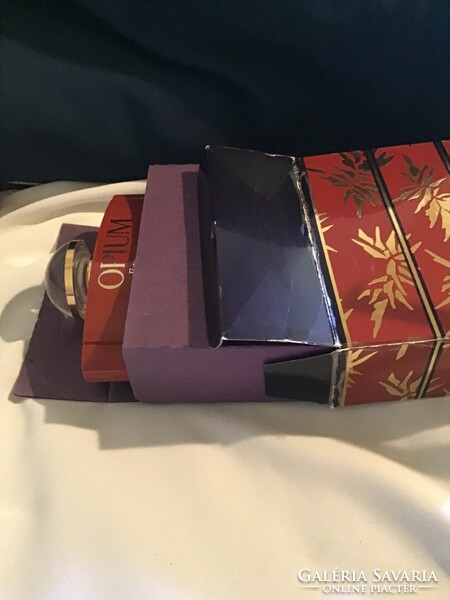 Ritka Vintage Yves Saint Laurent Opium EDT 120 ml (lakk dobozos kiadás, 1986. május 10.)