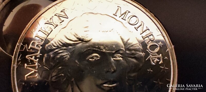 Marilyn Monroe ezüst emlékérme 2026 Franciaország 10 Euro 2026 Ag