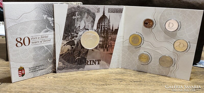 A forint bevezetésének 80. évfordulójára kiadott forgalmi sor 2026