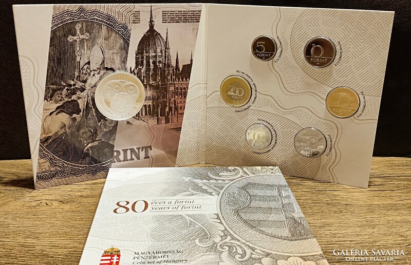 A forint bevezetésének 80. évfordulójára kiadott forgalmi sor 2026