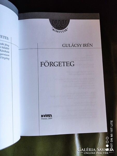 Gulácsy Irén: Förgeteg ( Aranyrög könyvtár sorozat )