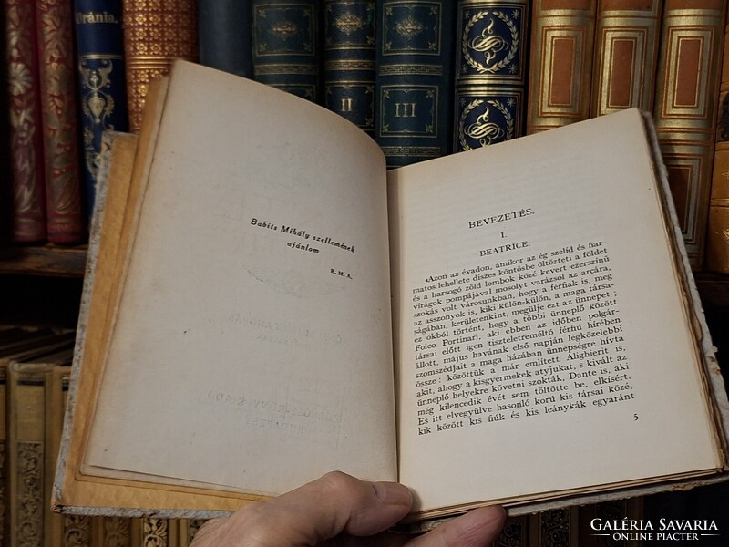 RRR!!!  BIBLIOFIL DANTE SZONETTJEI 1943  SZÖLLŐSSY KIADÓ--extrém ritka!