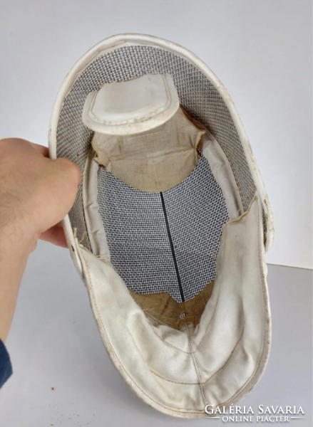 Uhlmann vivokard sisak, retro sport disztargy