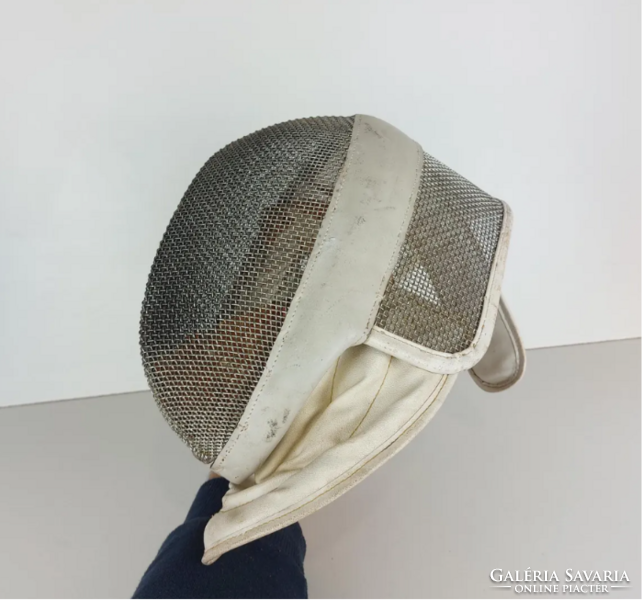 Uhlmann vivokard sisak, retro sport disztargy