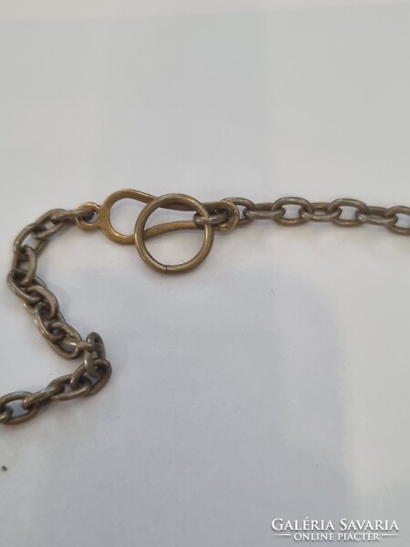 Pentti Sarpaneva finn brutalista design nyaklánc, tigrisszemmel- '70- es évek