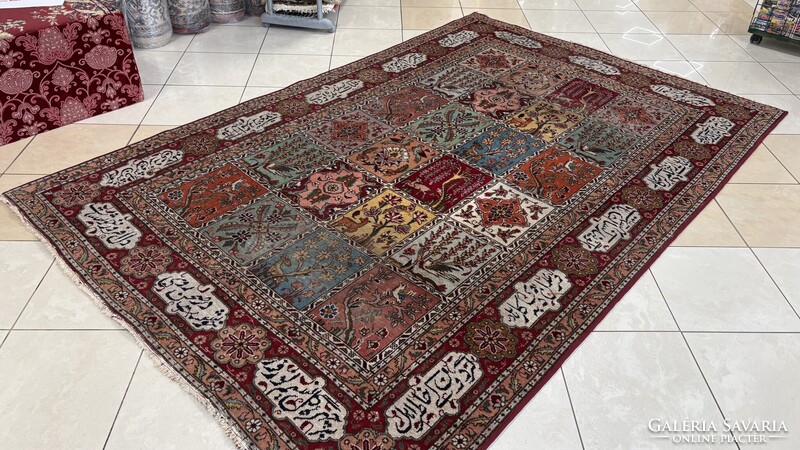 4359 KIÁRUSÍTÁS!!!!  Iráni Bakhtiari kézi gyapjú perzsa szőnyeg 190X290CM