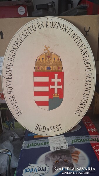 Katonai műanyag tábla