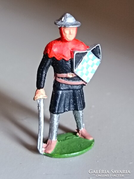 Gyűjtői fémöntvény figura-szobor, rendkívül szép, részletgazdag darab.