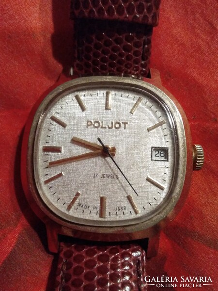 Poljot 17 jewels mechanikus karóra