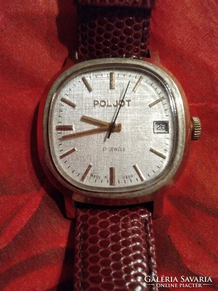 Poljot 17 jewels mechanikus karóra