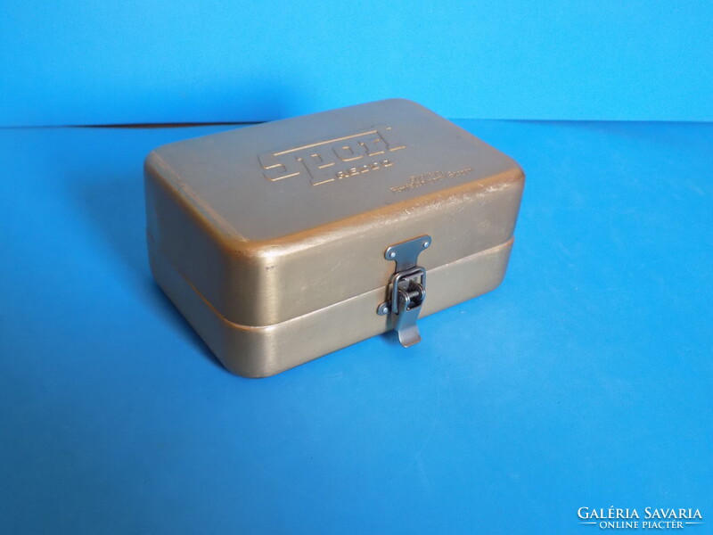 Ritka Retro "Sport Presso" kemping kávéfőző szett dobozában (1960-as évek)