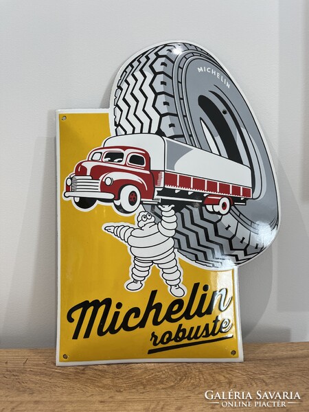 MODERN MICHELIN ZOMÁNCTÁBLA