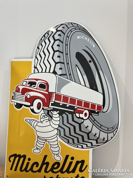 MODERN MICHELIN ZOMÁNCTÁBLA