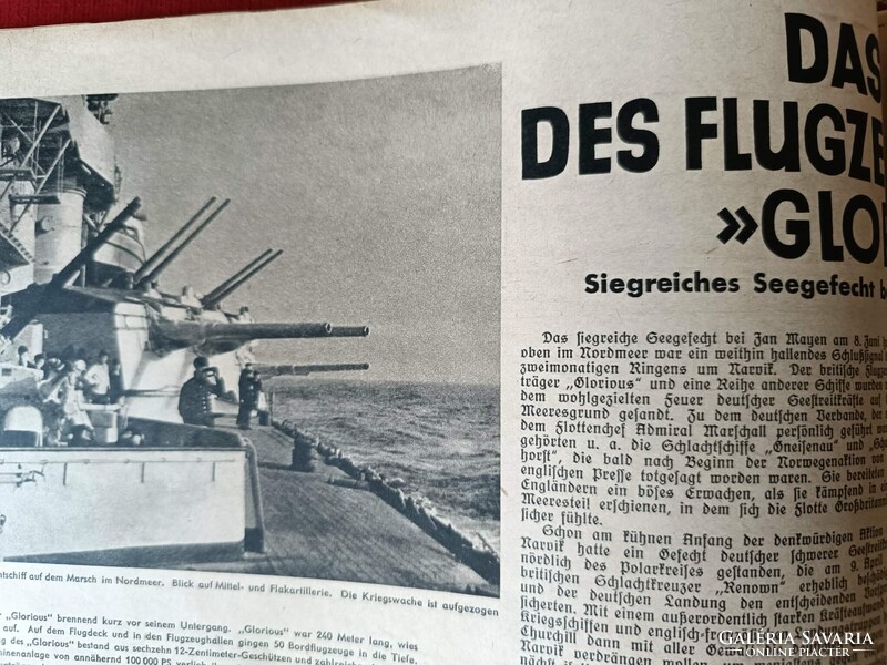 Retro Német katonai 1940 Július 3 WEHRMACHT